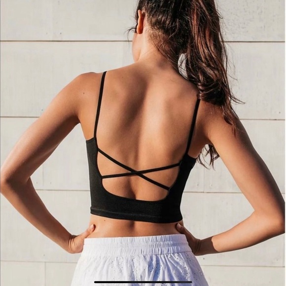 NEW Free People Movement Strappy Back Tighten Up Tank - Picture 2 of 12